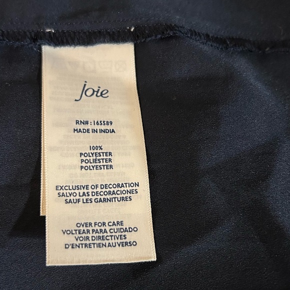 Joie High Neck Floral Trapeze Shift Dress - Picture 10 of 11